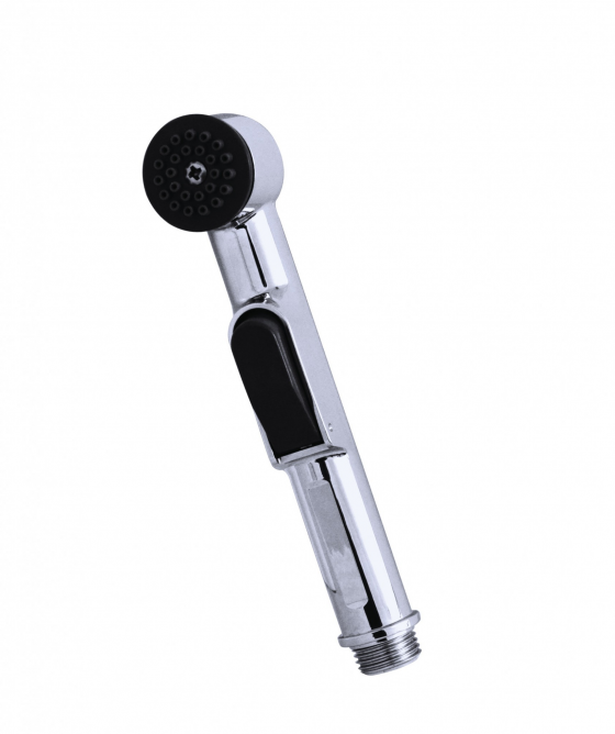 Ridder Comfort 1 Jet Shower Head Santa Cruz With Switch, Chrome. Fits To All Commercial Hoses (Thread 1/2 Inch.)