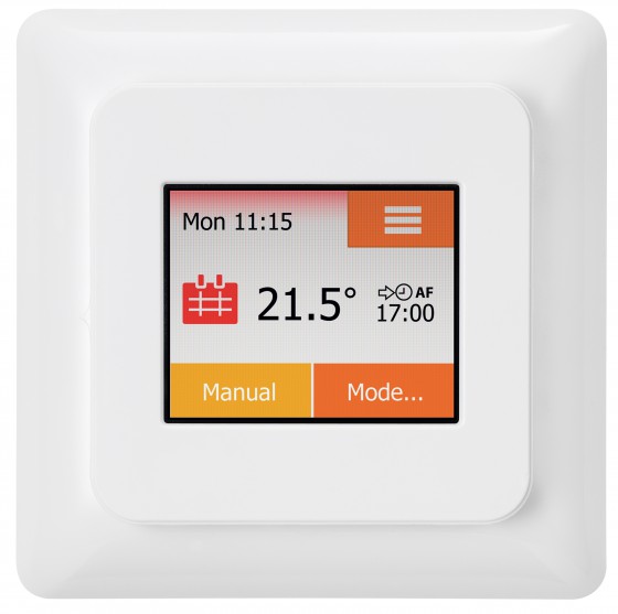 Nicobond touchscreen thermostat