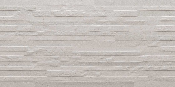 Balance Matt Silver Décor Ceramic Wall Tile 295x592mm