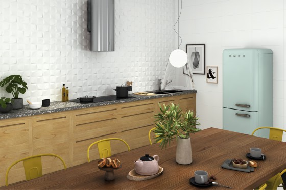 Glow Matt White Rectified Wall Tile