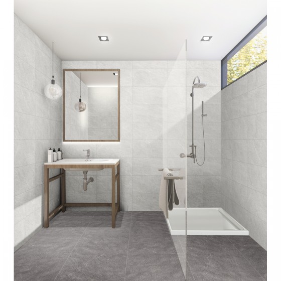 Syncro Graphito Plain Rectified Porcelain Floor Tile 600x600mm