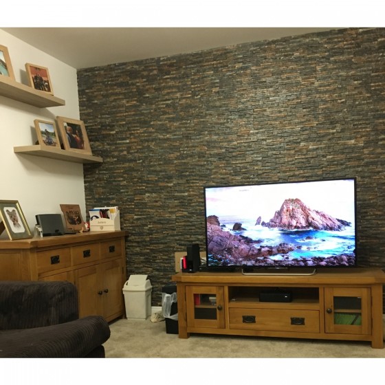 3D Stone Magma Porcelain Wall Tile 170x520mm