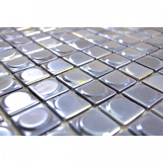 Mosaic Dream Silver Ceramic Wall Tile 315x315mm