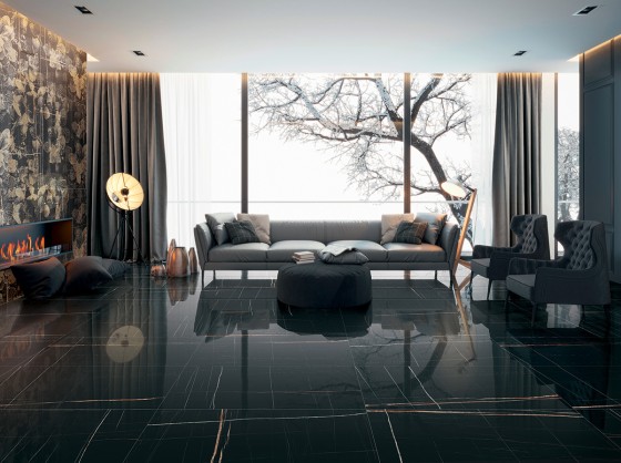 Lavish SN2 Polished Porcelain Tile 600x1200x10mm