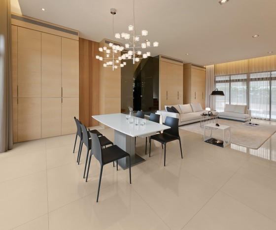 Time Beige Anti Slip Double Loaded Porcelain Floor & Wall Tile 600x600mm
