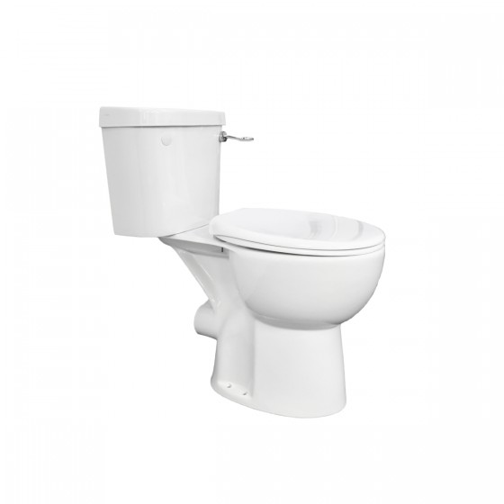 Eclipse Close Coupled, Comfort Height, Suite with Standard Seat Lever Operated Flush 