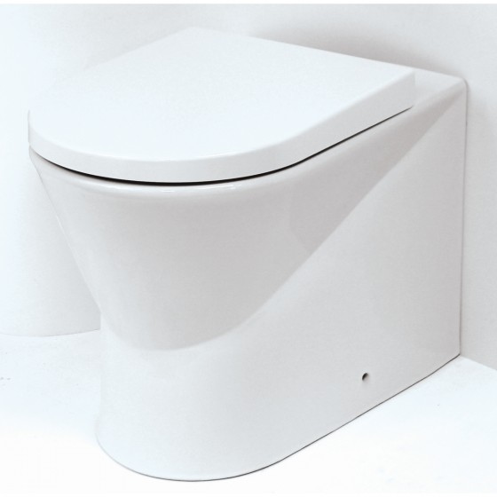 Enthuse Back to Wall Pan with Standard Seat