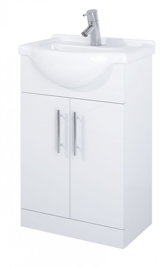 Sense 65cm 2 Door Basin Unit