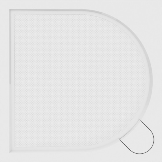 Square Low Profile Shower Tray 900 x 900m