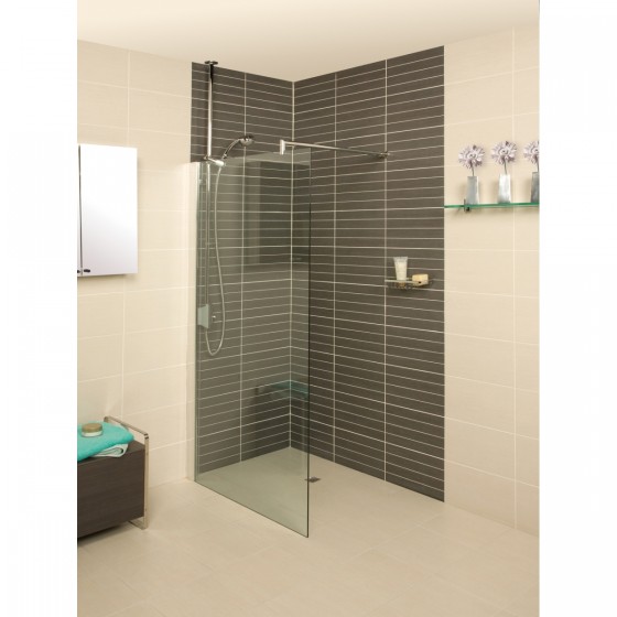 Enhance8 Wet Room Side Panel N&C Tiles and Bathrooms