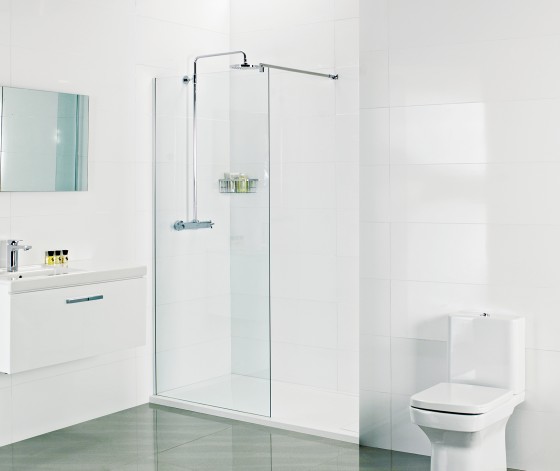 Enhance8 Wet Room Side Panel 1200mm wide