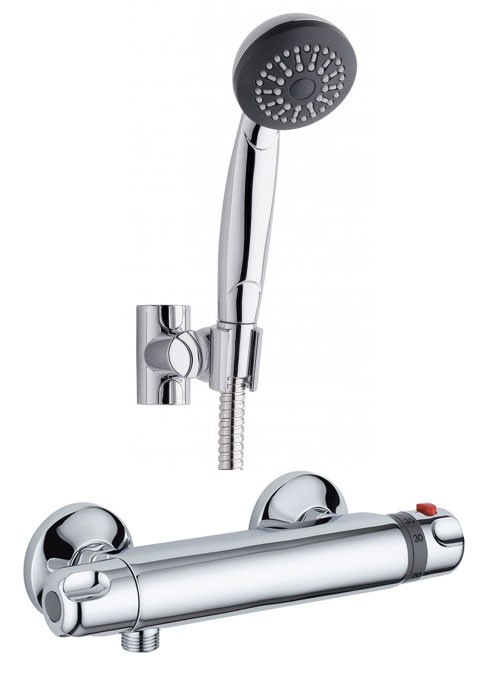 Palma Thermostatic Shower with Nitro Shower Kit