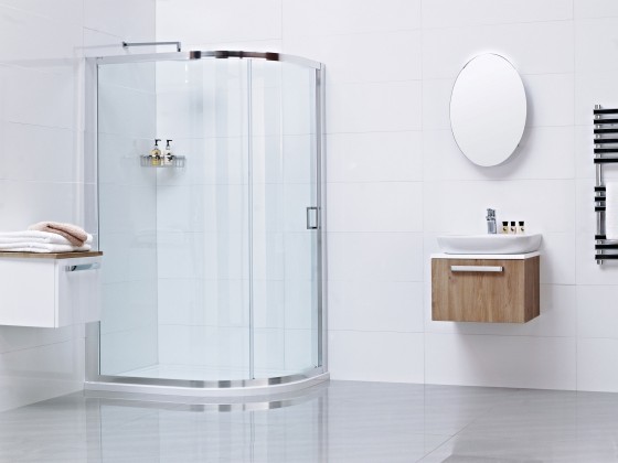 Enhance8 Single Door Quadrant 800 x 800mm