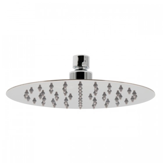 Slim Easy Clean Round Shower Head 200mm Round