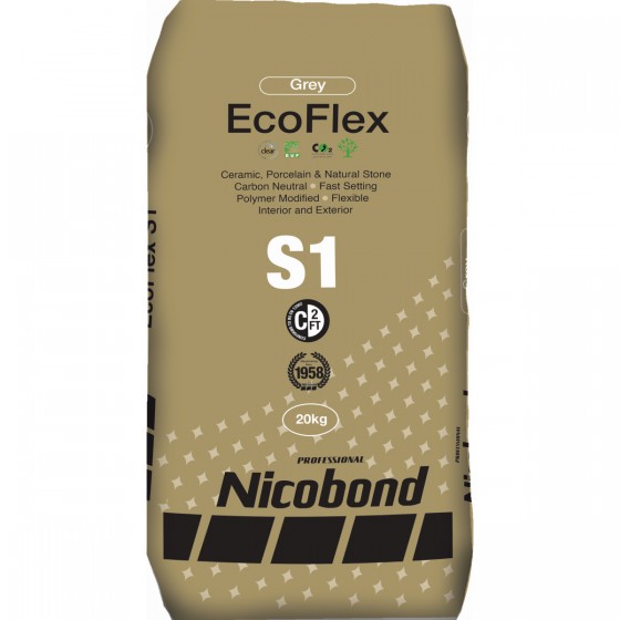 Nicobond Ecoflex Carbon Neutral Adhesive Grey 20kg