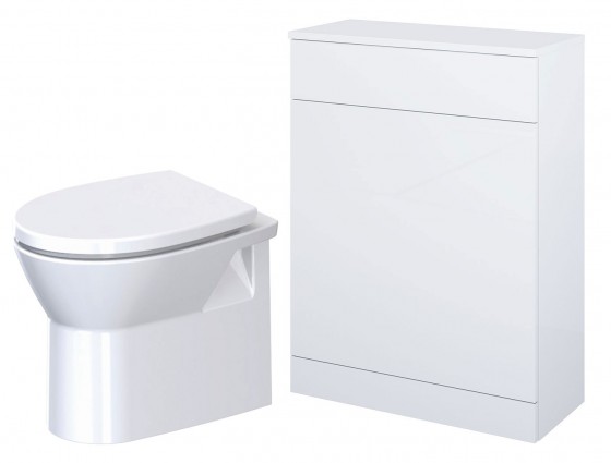 Edit Product Eclipse Back to Wall Pan, Sense White WC Unit & Concealed Cistern