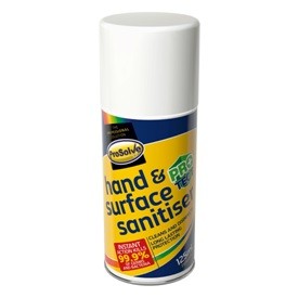 Hand & Surface Sanitiser '70% Alcohol Hospital Grade'Aerosol 125ml