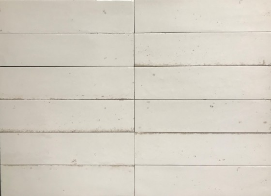 Lume White Gloss Porcelain Wall And Floor Tile 240x60mm