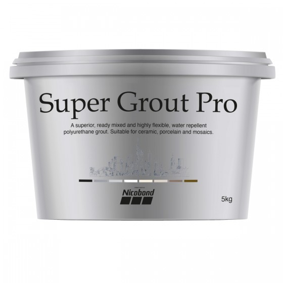 Nicobond Super Grout Pro White 5kg