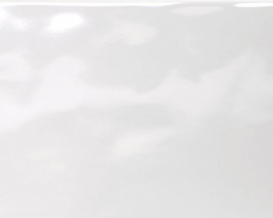 Nicobond White Bumpy Gloss Ceramic Wall Tile 200x250mm - Box of 20 tiles