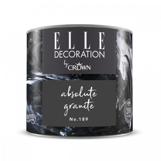 Crown Elle Decoration Flat Matt Absolute Granite No.189 125ml