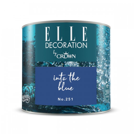 Crown Elle Decoration Flat Matt Into The Blue No.251 125ml