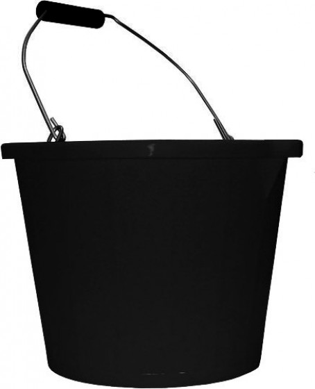 Nicobond Heavy Duty Builders Bucket 3gl Black