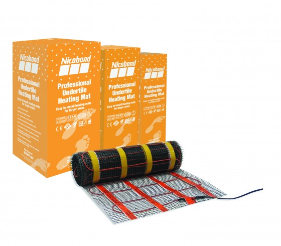 Nicobond Undertile Heating Mat 200w/M2 To Cover 1m2