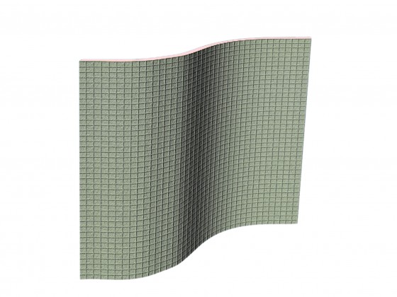Nicobond Short Cut Horizontal Backer Board 600x1200x20mm