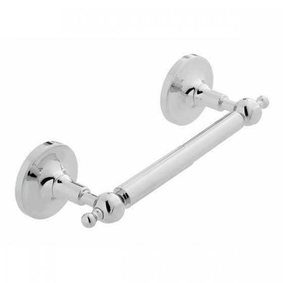 Highgrove Chrome Toilet Roll Holder with Sprung Roller