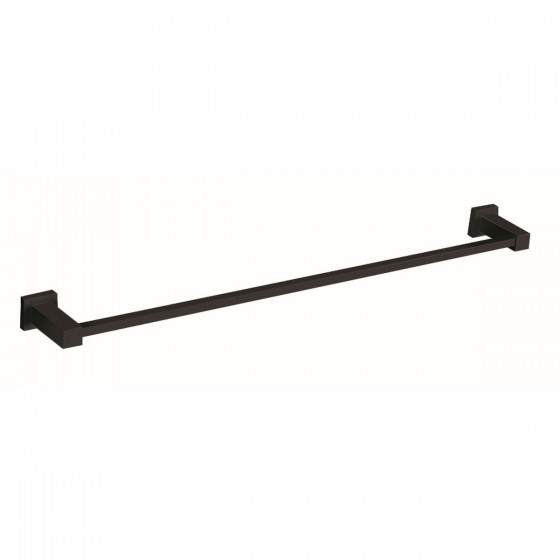 Noir A Series Matt Black Towel Rail