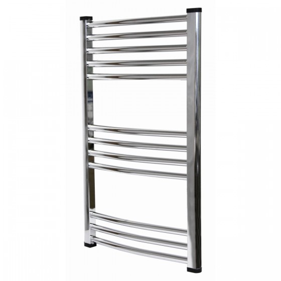 Foundations Thermostatic Dual Fuel Curved Towel Warmer