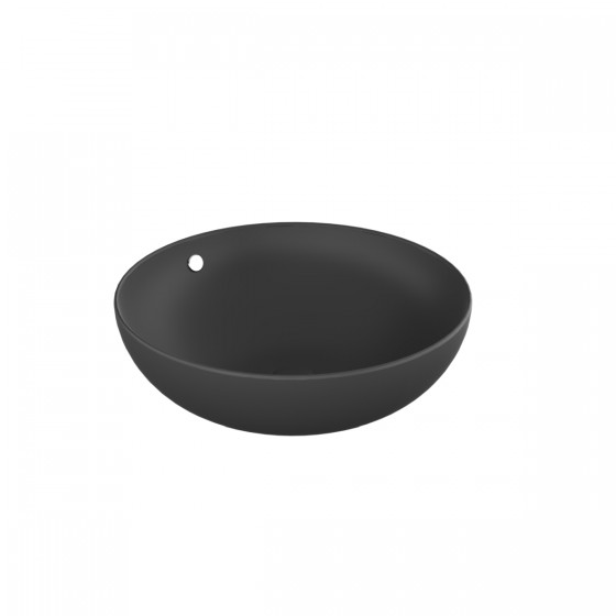 Invent 43cm Countertop Basin Matt Black