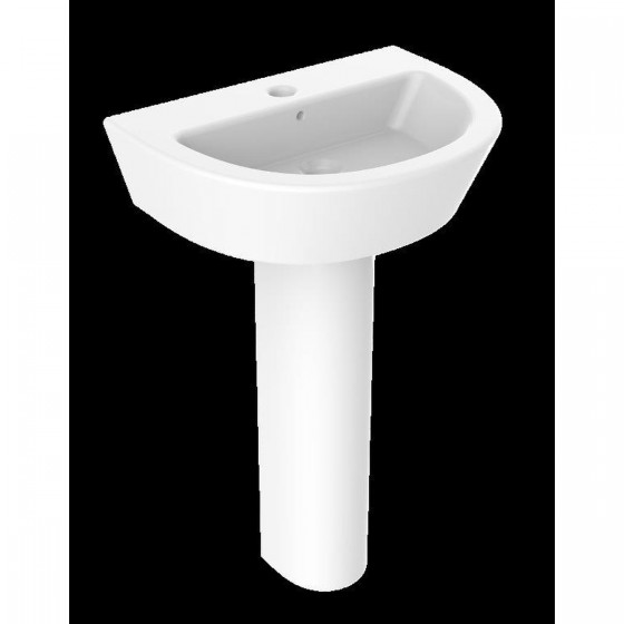 Surface 55cm 1 Taphole Basin and Full Pedestal