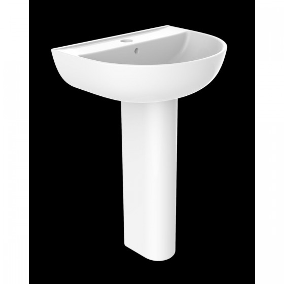 Invent 56cm 1 Taphole Basin