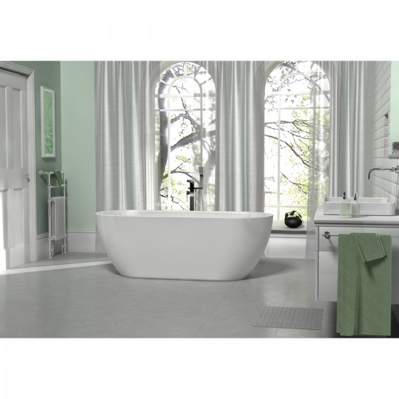 Arlington White Bath Including Waste 1500 x 730mm