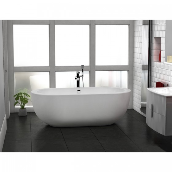 Grange White Bath 1800 x 855mm