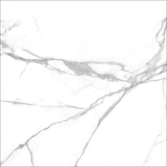 Infinity White Marble Natural Porcelain Floor and Wall 600x600mm