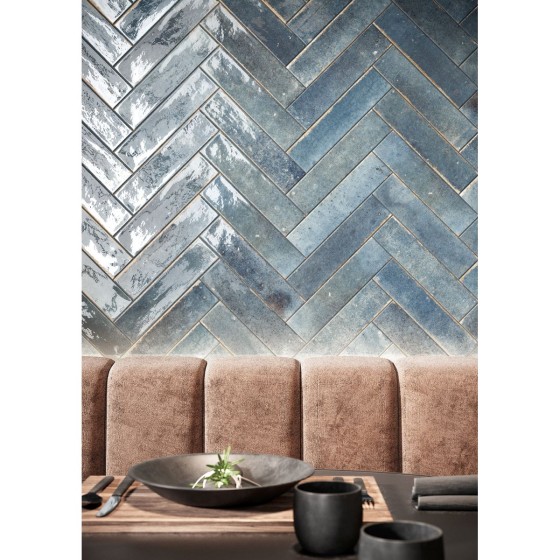 Soho Blue Wall Tile 250x60mm