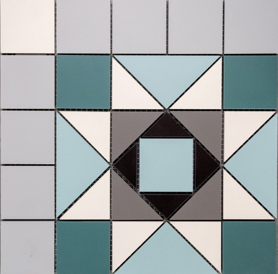 Blenheim Victorian Emerald Green Porcelain Floor Tile 338x338mm