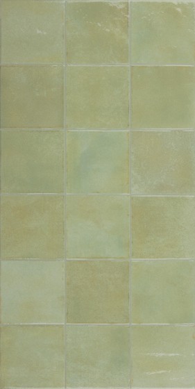 Beaumont Mint Green Squares Porcelain Floor and Wall Tile 300x600mm