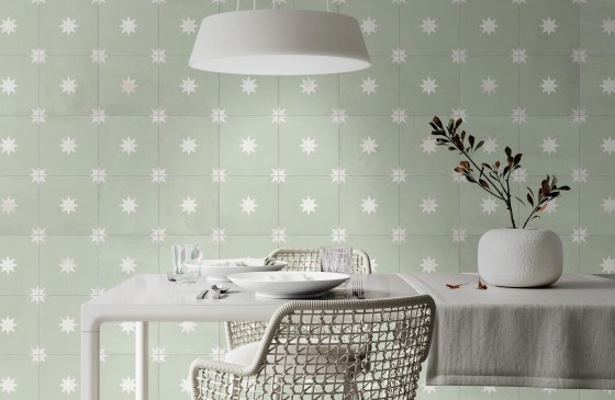 Star Sage Porcelain Floor and Wall Tile 440x440mm