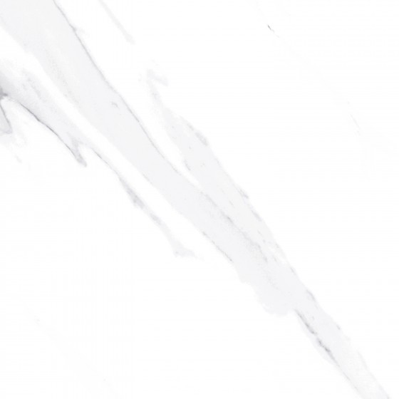 Neptune White Plain Marble Gloss Ceramic Wall Tile 450x450mm