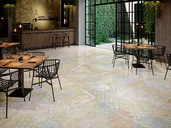 Bohemian Blend Porcelain Floor and Wall Tile 500x1000mm