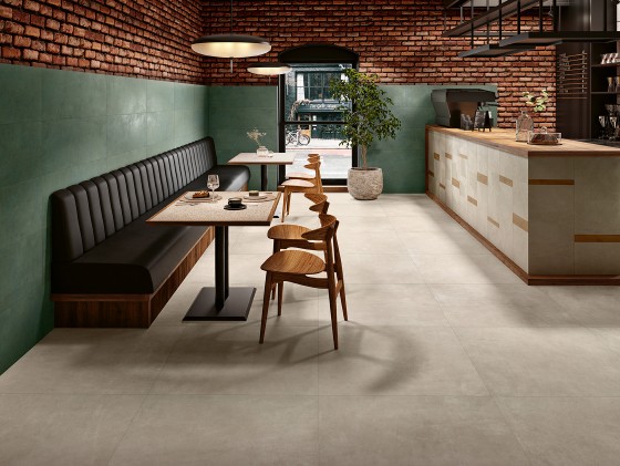 Tropic Green Ceramic Wall Tile 350x1000mm