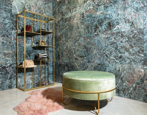 Empress Ocean Green Porcelain Floor and Wall Tile 600x1200mm