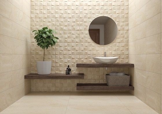 Scandinavia Beige Ceramic Wall Tile 300x600mm