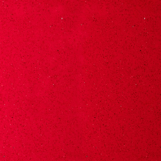 Gulfstone™ Rosso Red Mirror Quartz (2022) Floor and Wall Tile 600x600x12mm