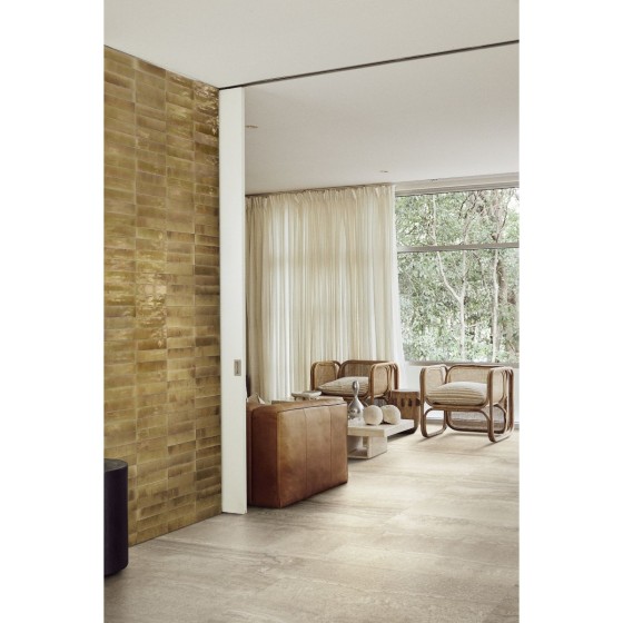 Lume Beige Gloss Porcelain Wall and Floor Tile 240x60mm