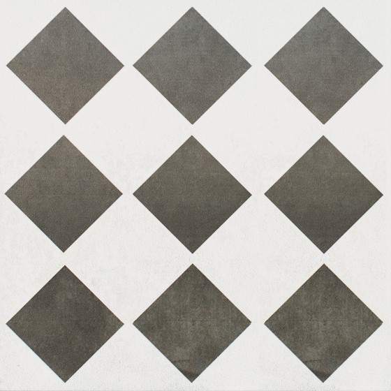 Canterbury Black & White Check Wall & Floor Tile 200x200mm N&C Tiles and Bathrooms